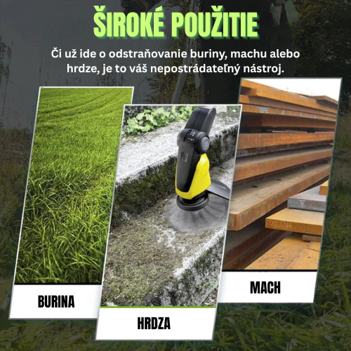 Hlava Kosačky Má 6 Pletených Ramien Z Odolného Oceľového Drôtu