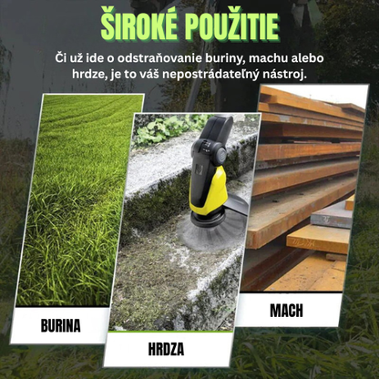 Hlava Kosačky Má 6 Pletených Ramien Z Odolného Oceľového Drôtu