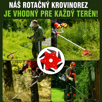 Oceľová 6-Zubová Žacia Hlavica (Príslušenstvo Je Súčasťou Balenia)