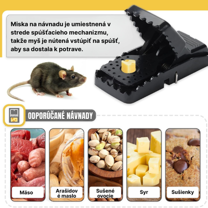 BestSeller™ – Nášľapná Pasca Na Myši – Robustná A Vysoko Odolná