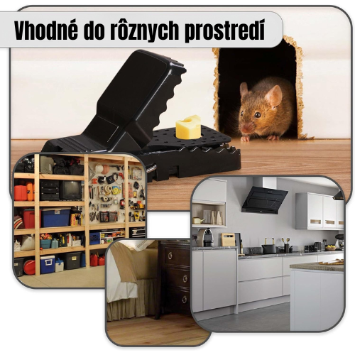BestSeller™ – Nášľapná Pasca Na Myši – Robustná A Vysoko Odolná