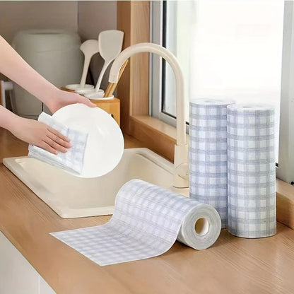Kuchynská Utierka V Rolke, Nezanecháva Vlákna, Neabsorbuje Olej, Špeciálna Kuchynská Utierka, Na Suché Aj Mokré Použitie, Viacúčelová Utierka