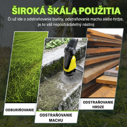 Hlava krovinorezu so 6 oceľovými lankami – Výkon a presnosť pri každom kosení
