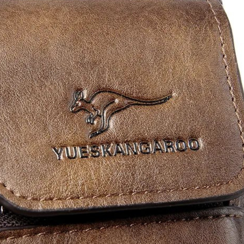 Pánska Kožená Taška Cez Rameno Vo Vintage Štýle