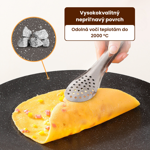 🔥Multifunkčná panvica so 6-vrstvovým nepriľnavým povrchom, vhodná na indukčné varné dosky