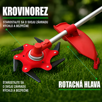 Oceľová 6-Zubová Žacia Hlavica (Príslušenstvo Je Súčasťou Balenia)