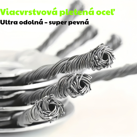 6-čepeľová hlava pre kosačku vyrobená z vysoko kvalitnej ocele: odstraňuje všetky druhy buriny