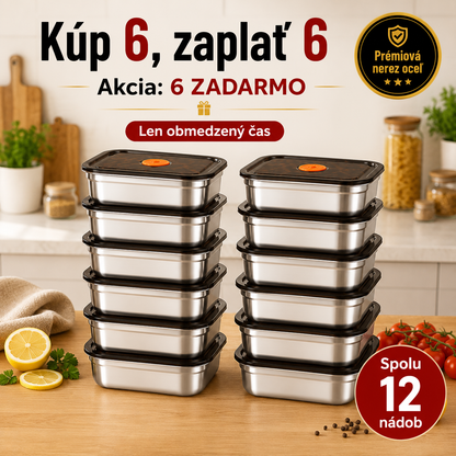 🔥 Vákuová nádoba z ocele 316, 1000ML — nemecká kvalita | Čerstvé jedlo 5× dlhšie
