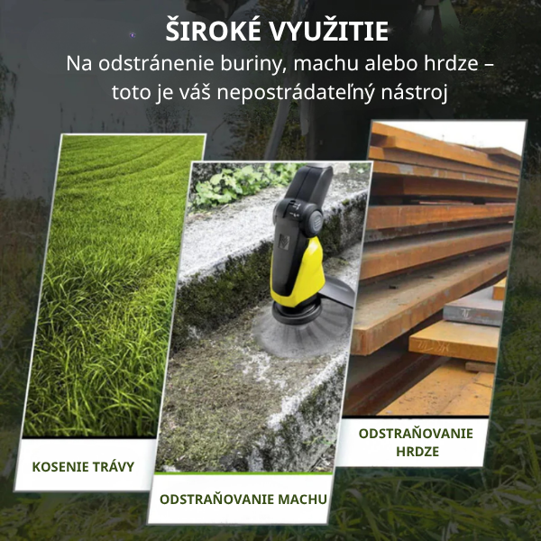 ⚡ Hlava Kosačky 6 Drôtov z Nehrdzavejúcej Ocele