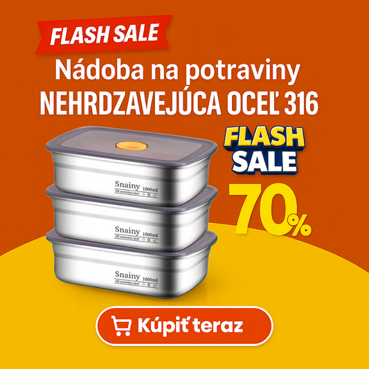 🇸🇰 Hermetická vákuová nádoba z nemeckej nehrdzavejúcej ocele 316 – 1000 ml