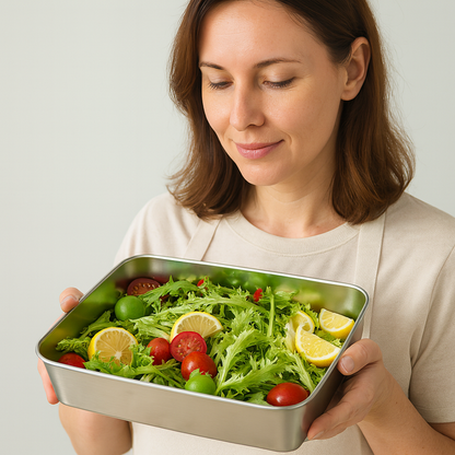 Nádoba na potraviny z nehrdzavejúcej ocele 304 – Dlhšia čerstvosť a maximálna bezpečnosť