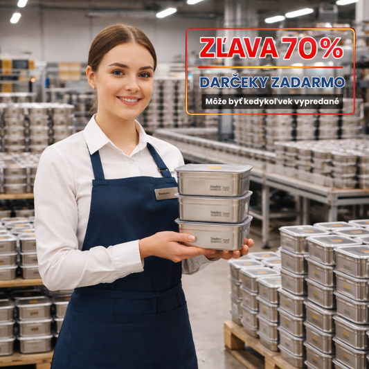 🇸🇰 Veľká vákuová nádoba z nerezovej ocele 316 nemeckej kvality - 1500ml